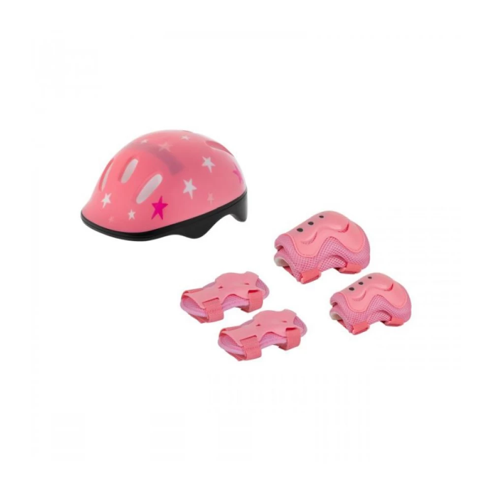 Παιδικό σετ προστατευτικών για ποδήλατο ροζ