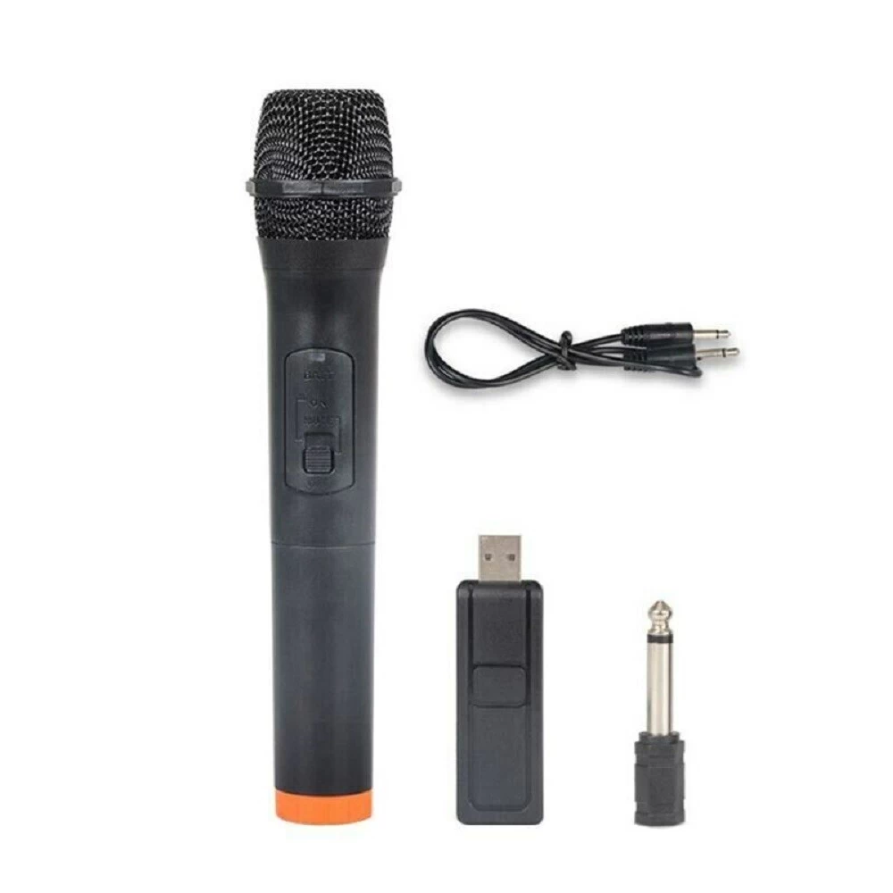 Ασύρματο δυναμικό μικρόφωνο Karaoke  UHF & USB SL-606 (MK-V10)