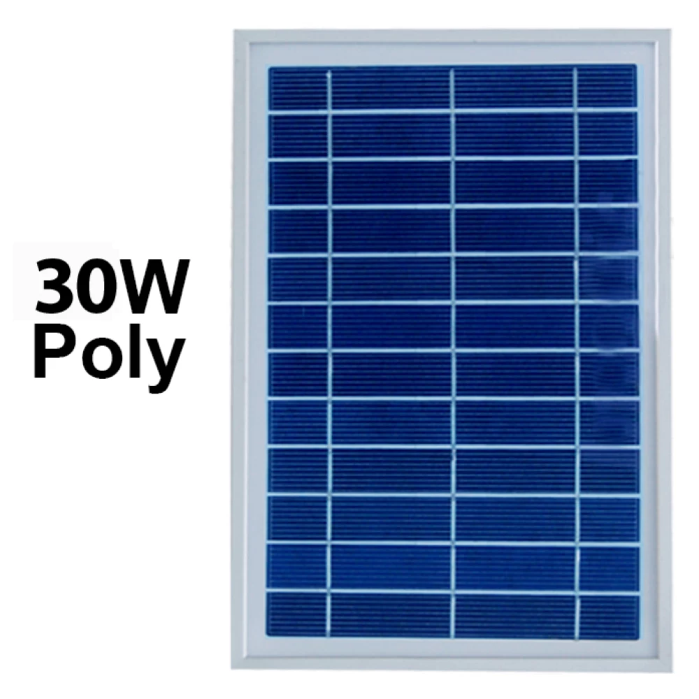 Φωτοβολταικό πολυκρυσταλικό  πάνελ 30 watt SRM-30P