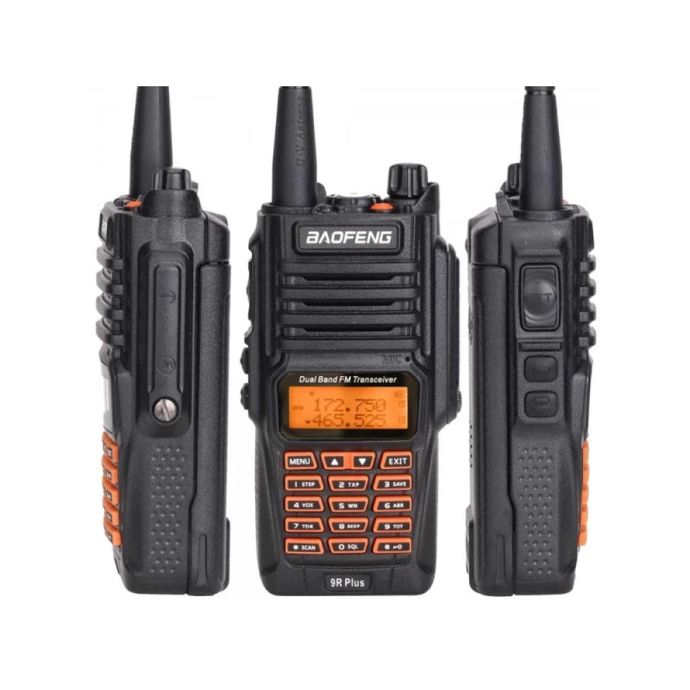 Walkie Talkie dual band 10 watt Baofeng UV-9R Plus