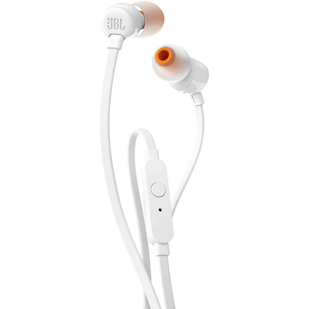 Ακουστικά hands free JBL λευκά T110 