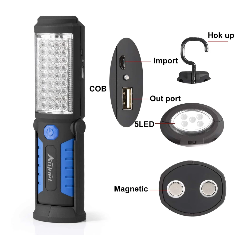 Φακός Led Cree επαναφορτιζόμενος 500lumens YL-516