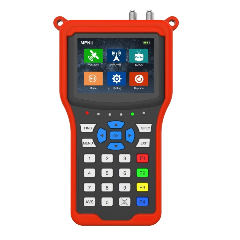 Πεδιόμετρο Anga  Combo Tester  H.265 DVB-S2+T2+C METER SF-3700GM