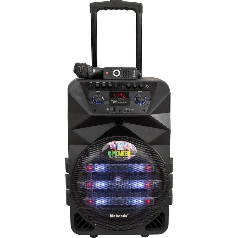 Φορητό Σύστημα αυτόνομο Karaoke 150W/RMS 12'' USB-MP3 & Bluetooth K5-12