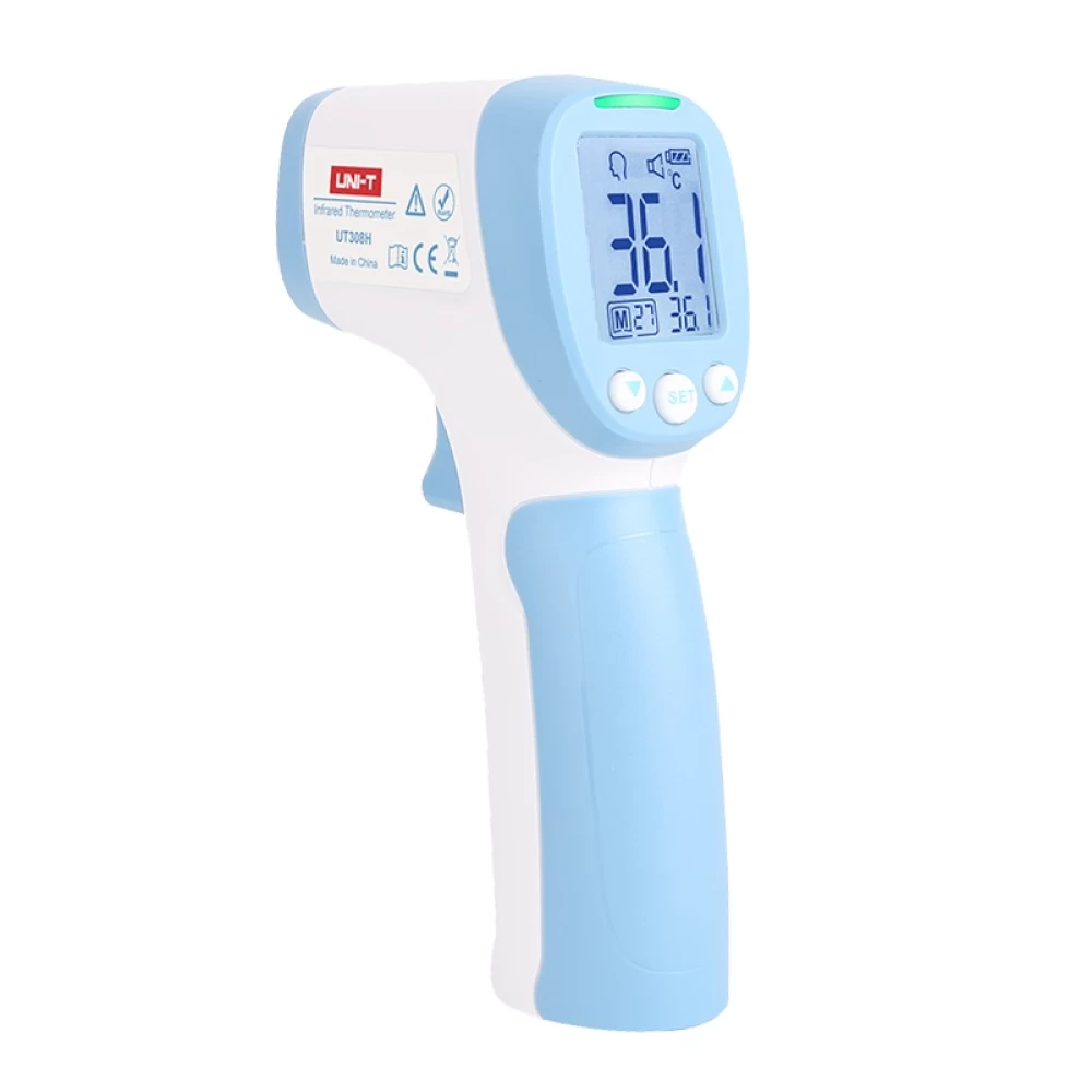 Υπέρυθρο θερμόμετρο, για μέτρηση θερμοκρασίας ανθρώπινου σώματος Unit-T UT-308H