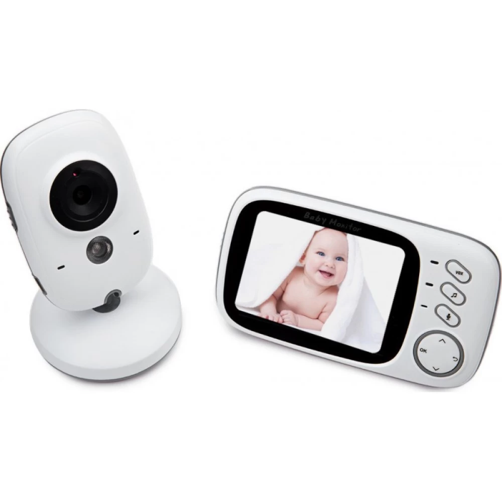 Ασύρματο baby monitor με κάμερα για μωρά, ενδοεπικοινωνία, night vision  VB603