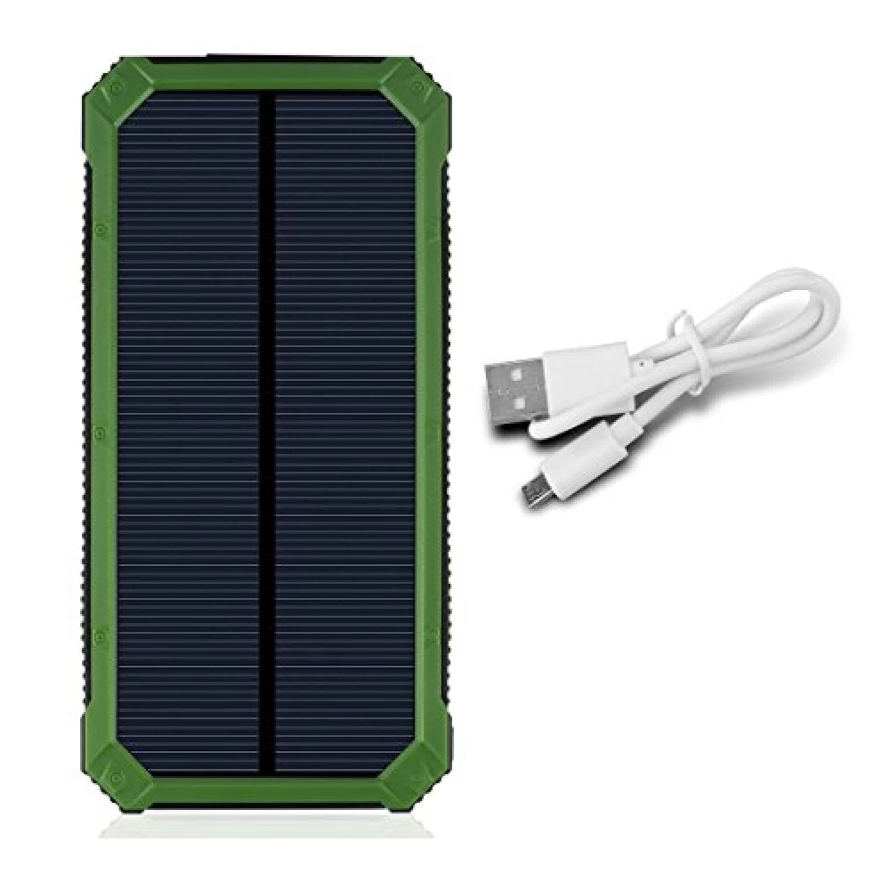 Ηλιακός φορτιστής solar Powerbank 10000mAh & 6led HW-15000N