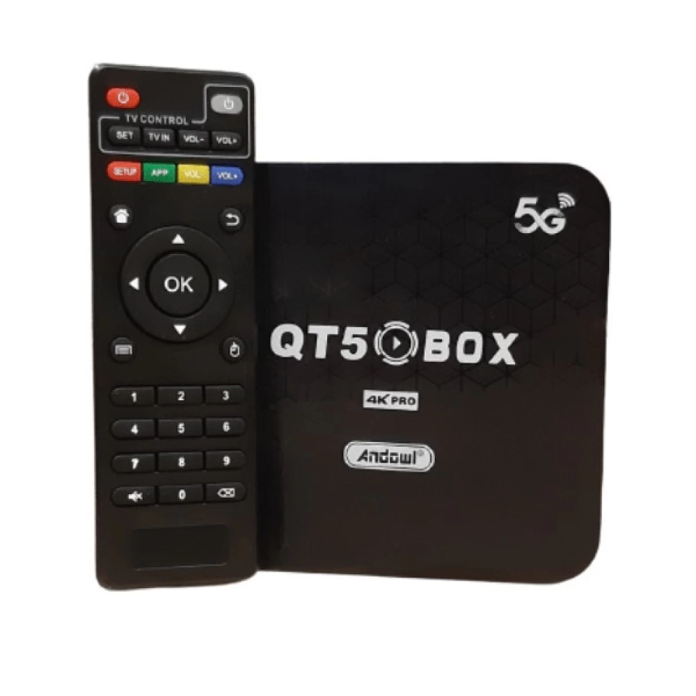 Smart box TV BOX 5G 4K Android 10.0 Andowl Q- A106 (QT5)