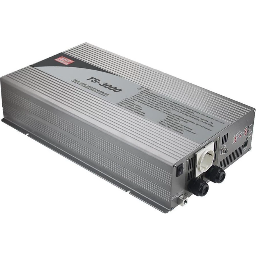  Inverter DC/AC καθαρού ημίτονου 3000W/12V TS3000-212B MEAN WELL 