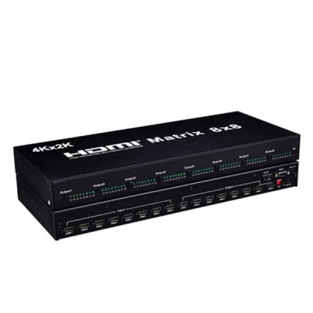 Επιλογέας- matrix HDMI με 8 εισόδους και 8 εξόδους ANGA PS-S0808  4K*2K support 2.0