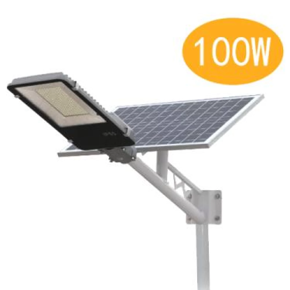 Ηλιακό φωτιστικό δρόμου led 100w 6000K HSL-2838-100