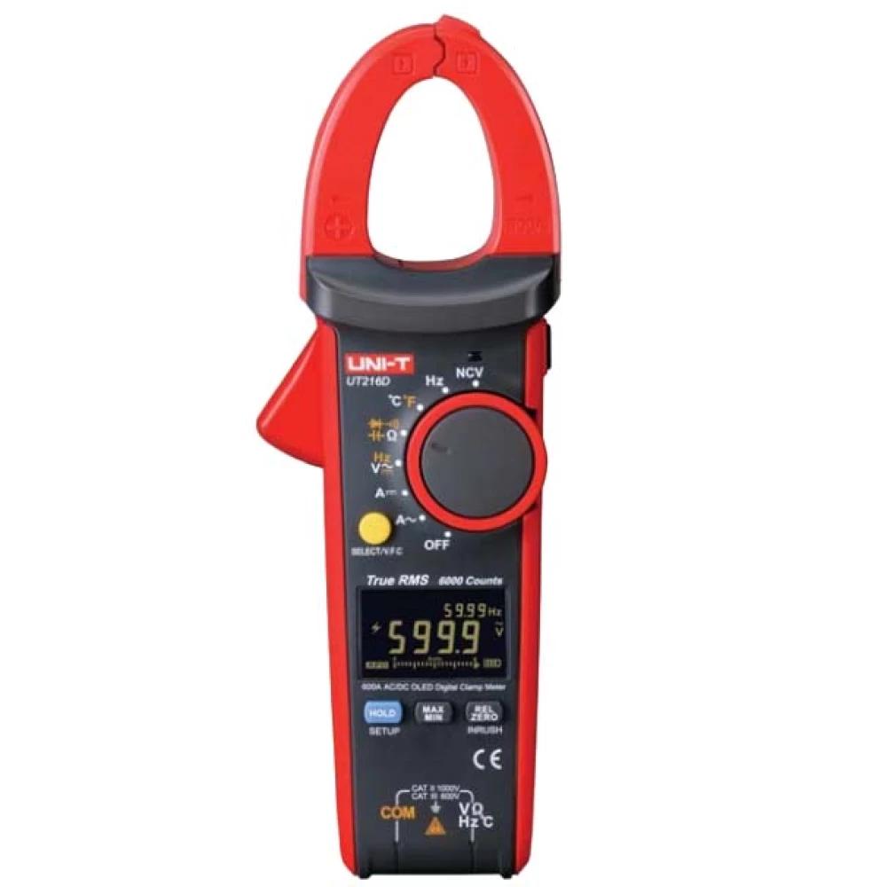 Αμπεροτσιμπίδα AC/DC true rms της Uni-T UT216D