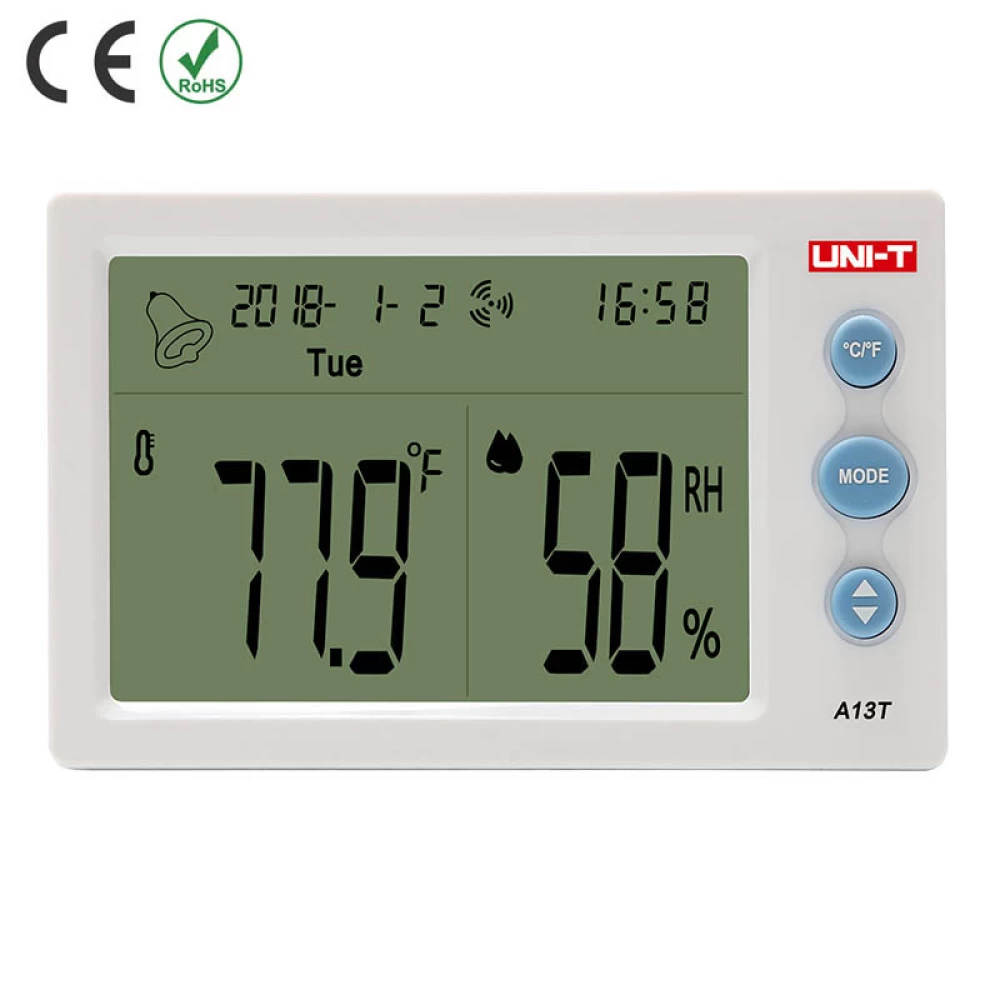Θερμομετρο και Υγρασιόμετρο Χώρου της Uni-T A13T