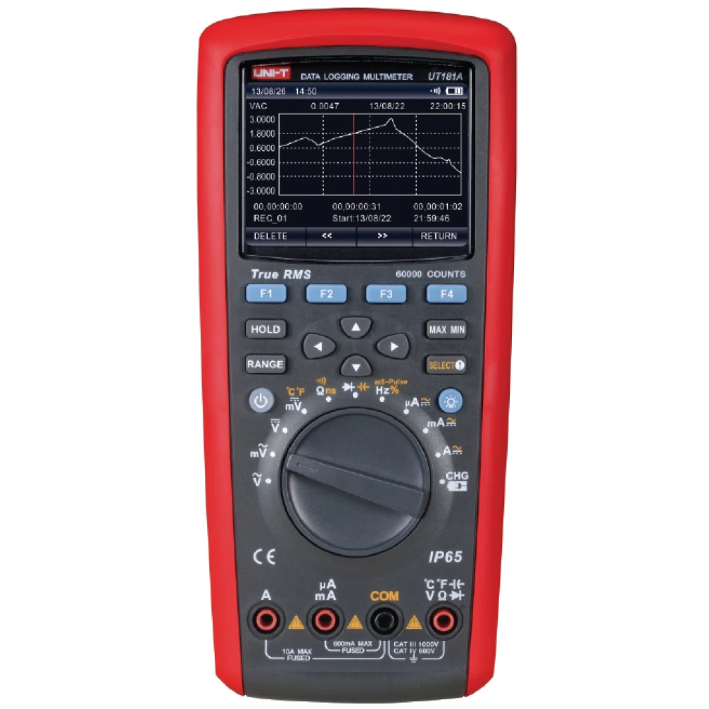 Πολύμετρο True RMS της Uni-T UT181A