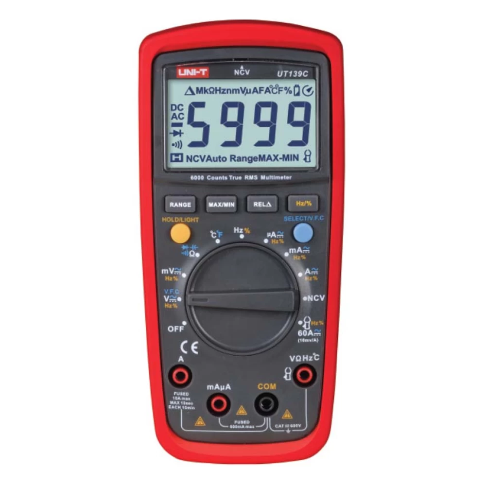 Ψηφιακό Πολύμετρο Ακριβείας UNI-T UT139C True RMS 