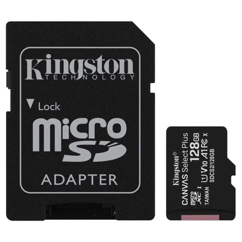 Κάρτα μνήμης Micro SD+adaptor Verbatim  128Gb  SD-128GB/K