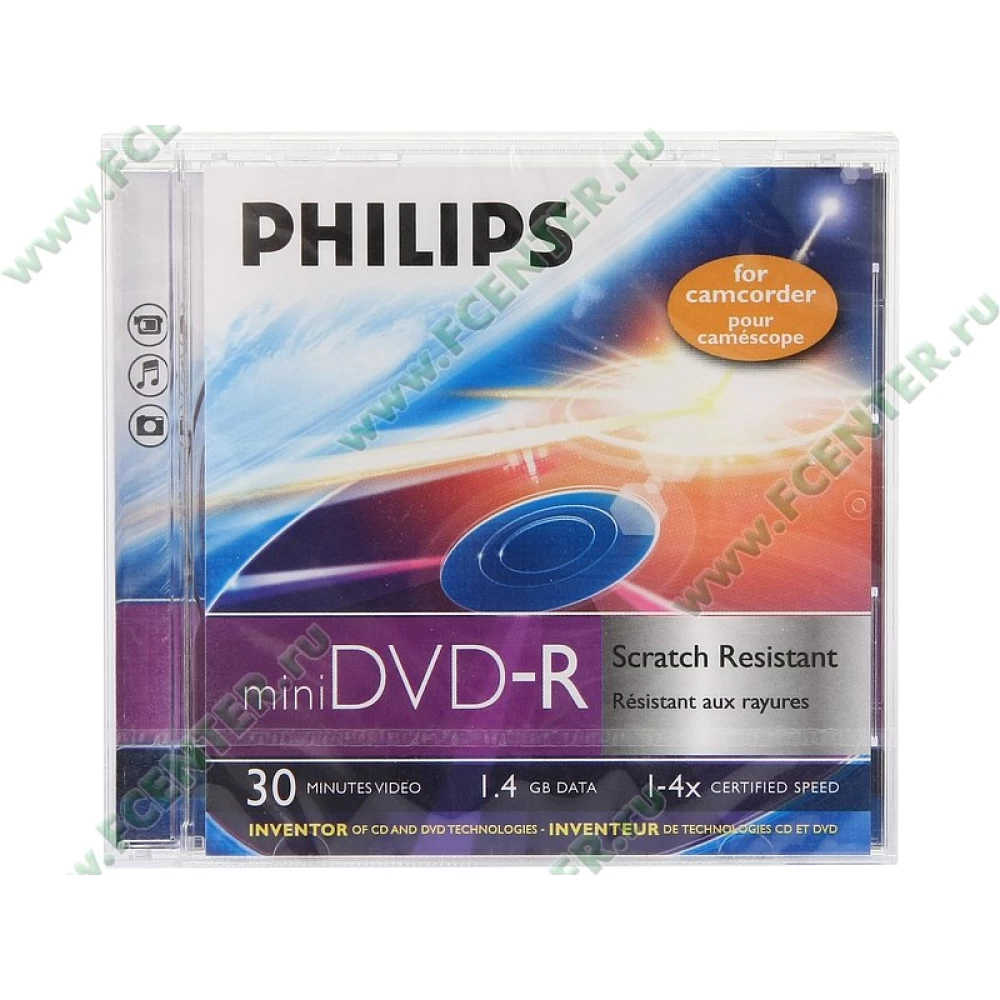 Dvd-r κάμερας Philips DM1S4J05F/10