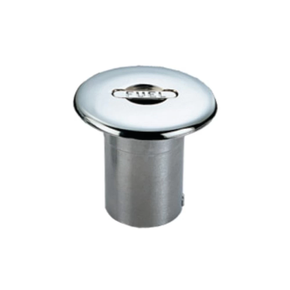 Τάπα πλακέ inox νερού Φ38mm(10702)
