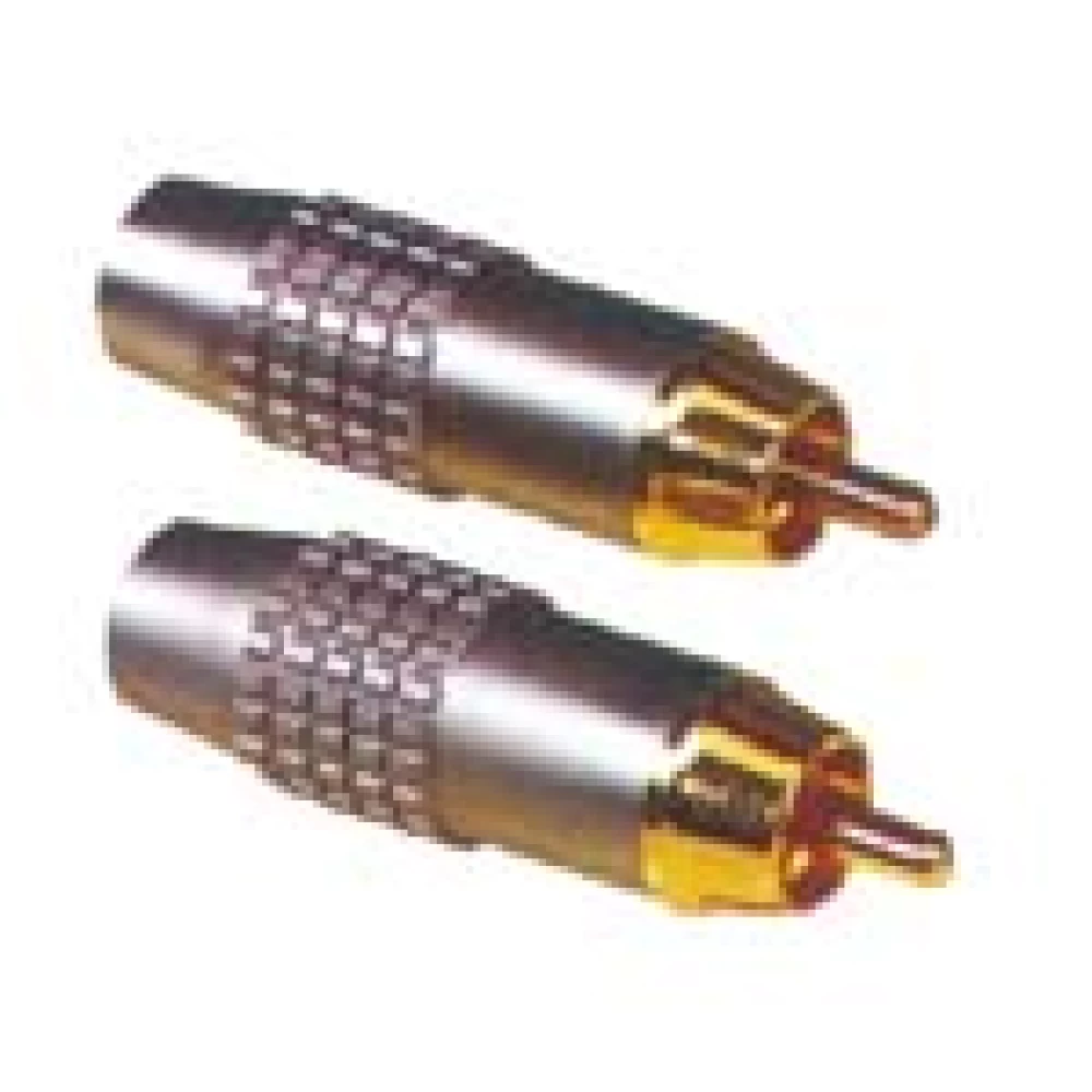 Φίς Rca μεταλλικό επίχρυσο CNP-071
