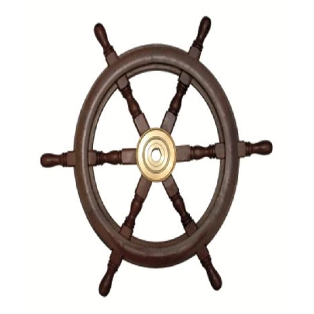 Tιμόνι ξύλινο 16” - 40cm(24602)