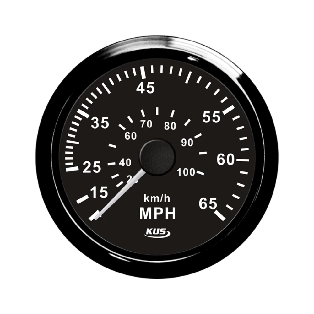 Μιλιομετρο 0-55 mph inox μαύρο