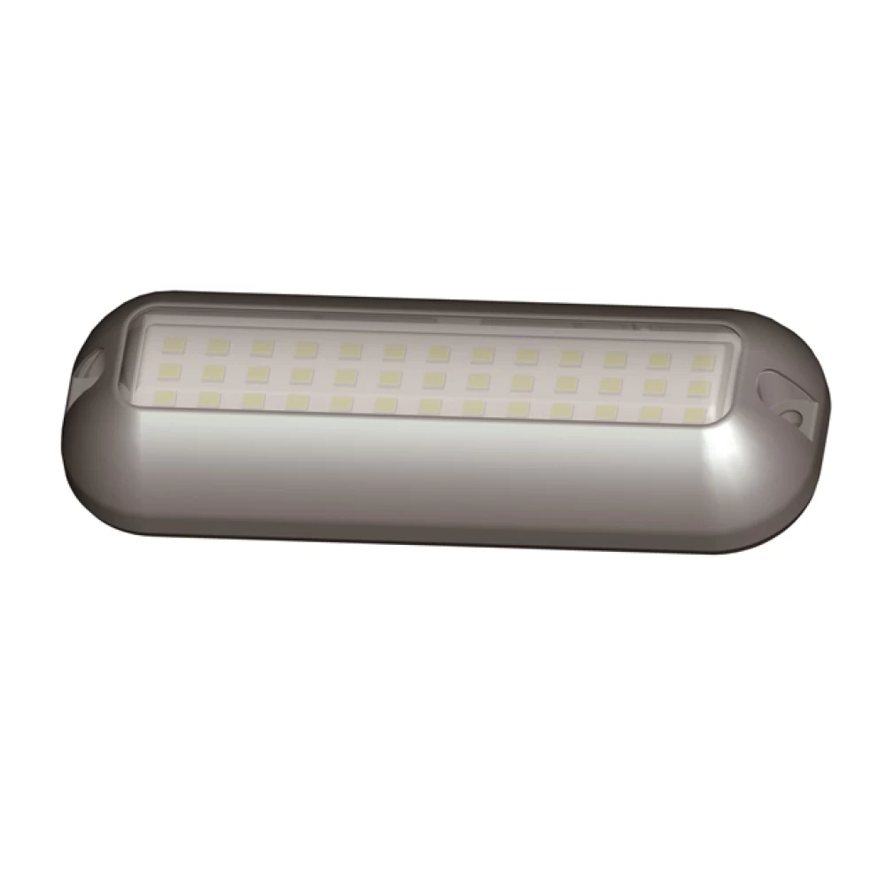 Φωτιστικό στενό inox 218LM LED 10-30V 120x40mm λευκό