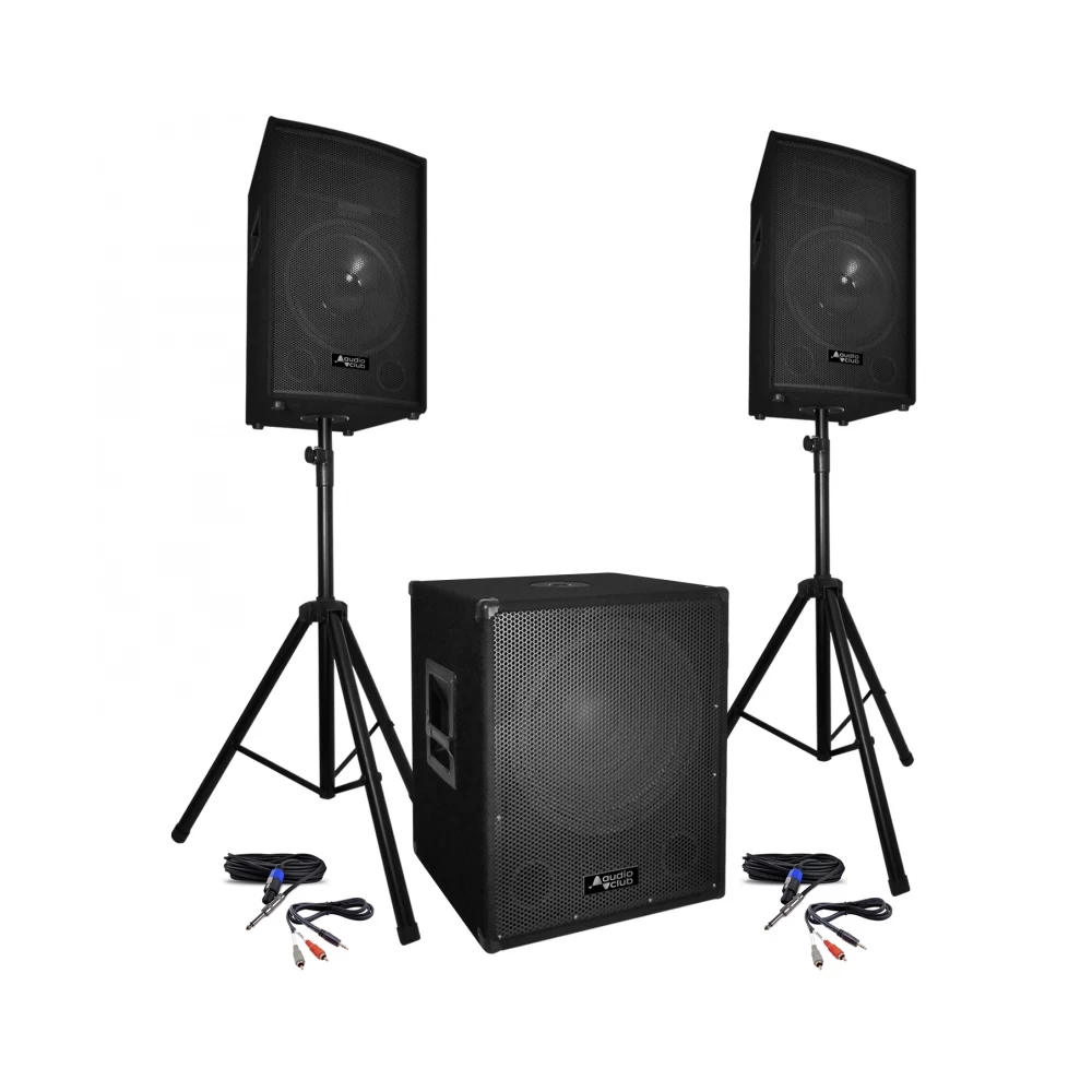 Πλήρες σύστημα ήχου DJ 2200W CLUB1512 