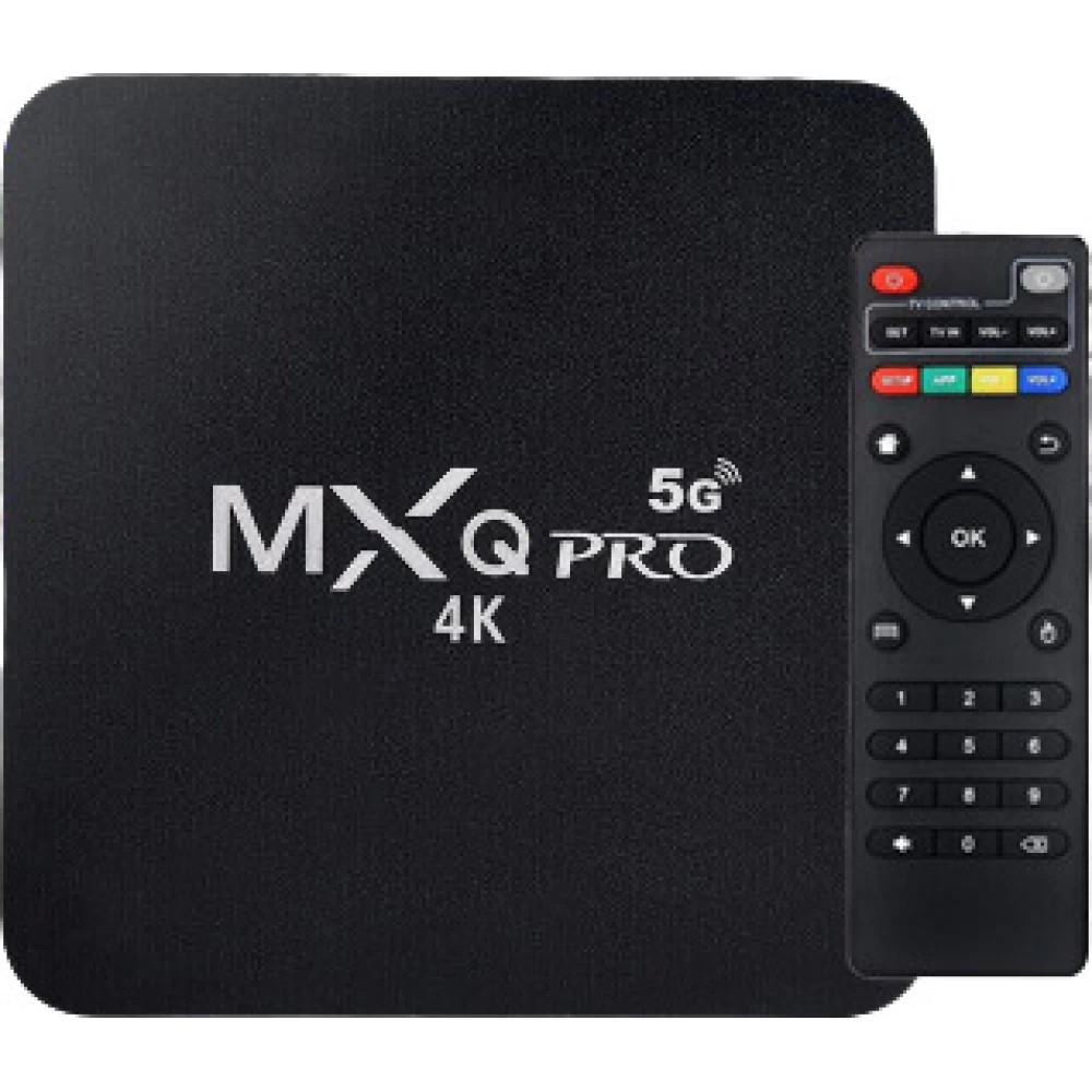 TV Box MXQ Pro 5G 4K UHD με WiFi USB 2.0 8GB RAM και 128GB Αποθηκευτικό Χώρο με Λειτουργικό Android 11.1