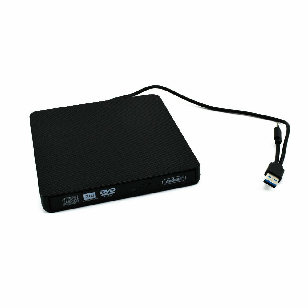 Εξωτερικός Οδηγός Εγγραφής/Ανάγνωσης DVD/CD/mp3 για Desktop / Laptop Μαύρο Andowl Q-GF300 (Q-T96)