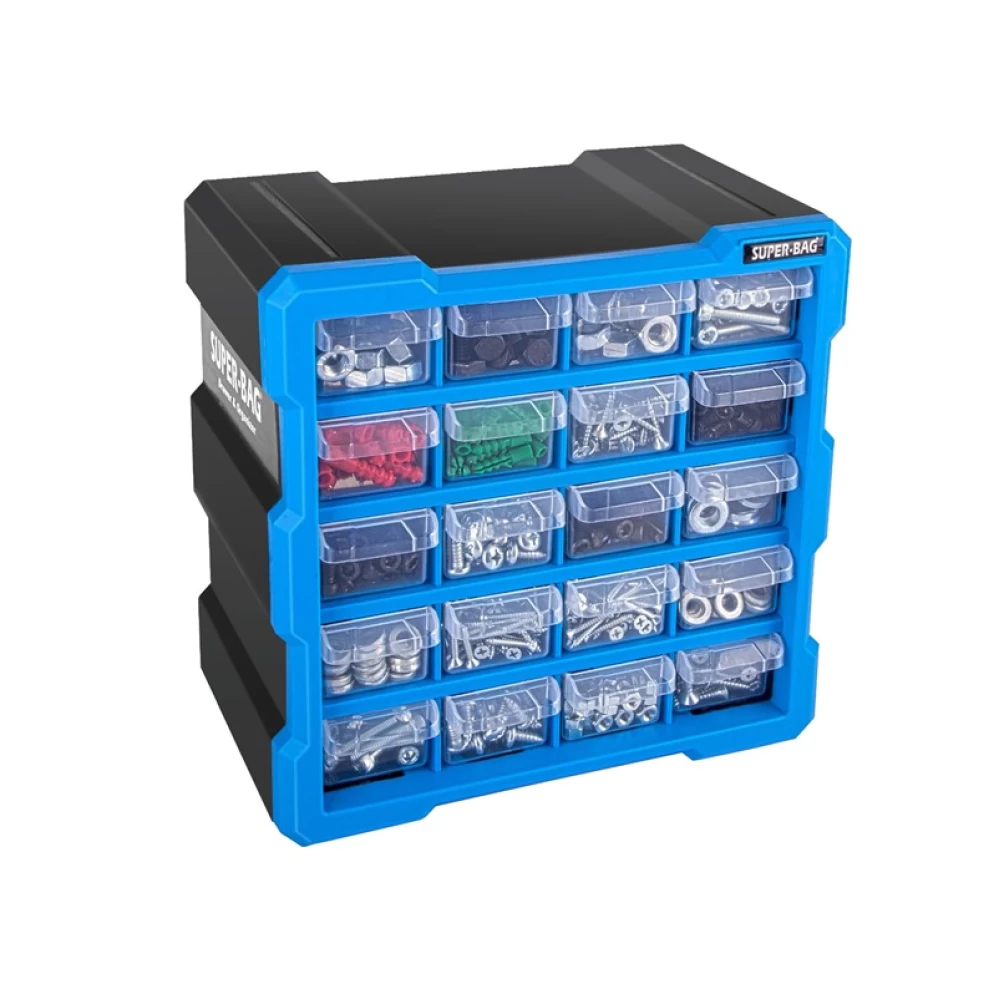 Συρταριέρα πλαστική με 20 συρτάρια ASR-6006