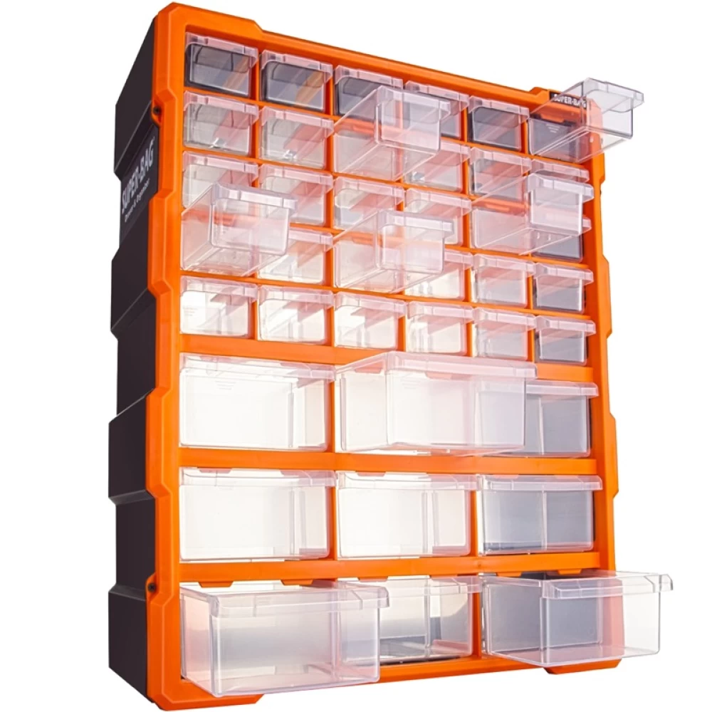 Συρταριέρα πλαστική με 39 συρταράκια, διαστάσεις ASR-6001