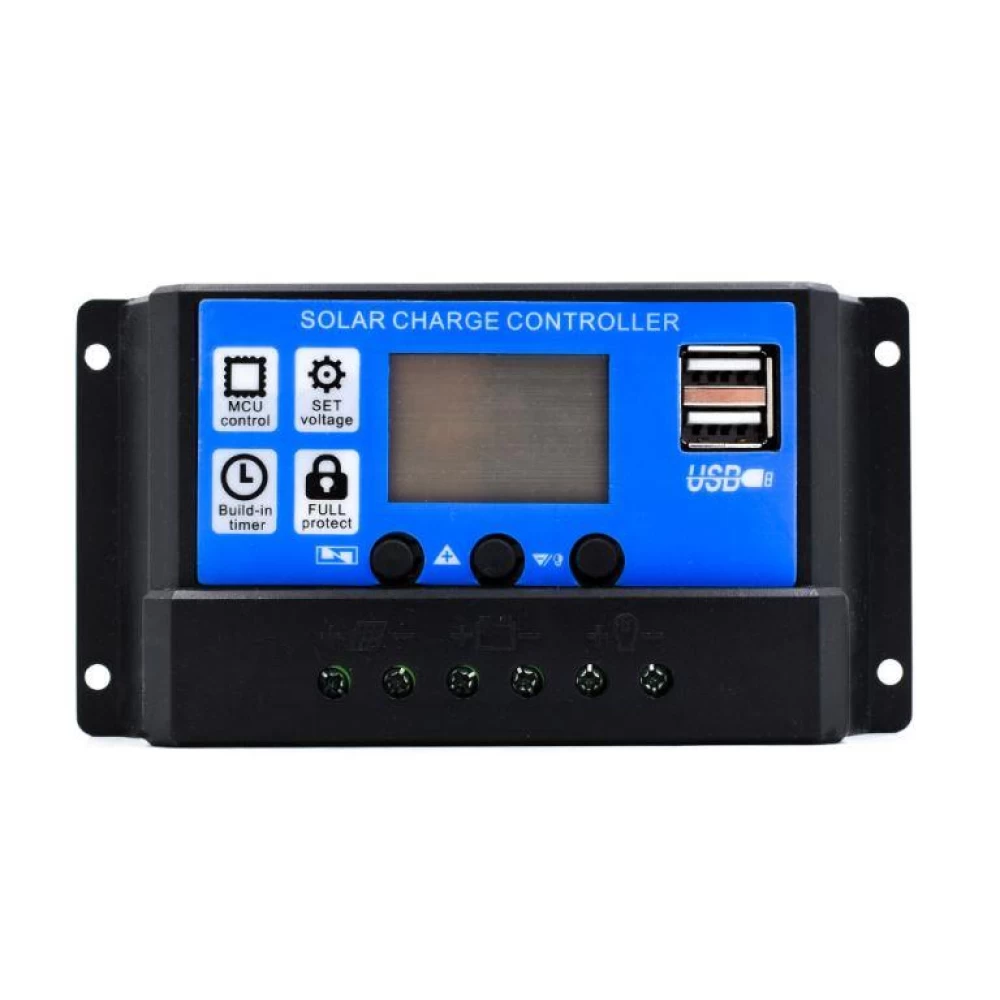 Ρυθμιστής Φόρτισης 20Ah 12/24V Dual USB DY-003-20