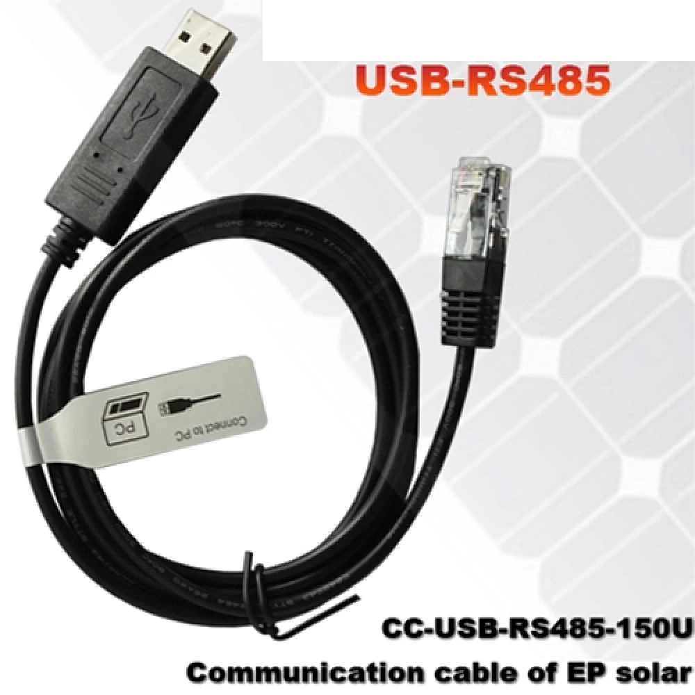 Καλώδιο USB – RS485 για επικοινωνία ρυθμιστών φόρτισης EPSOLAR/EPEVER CC-USB-RS485-150U
