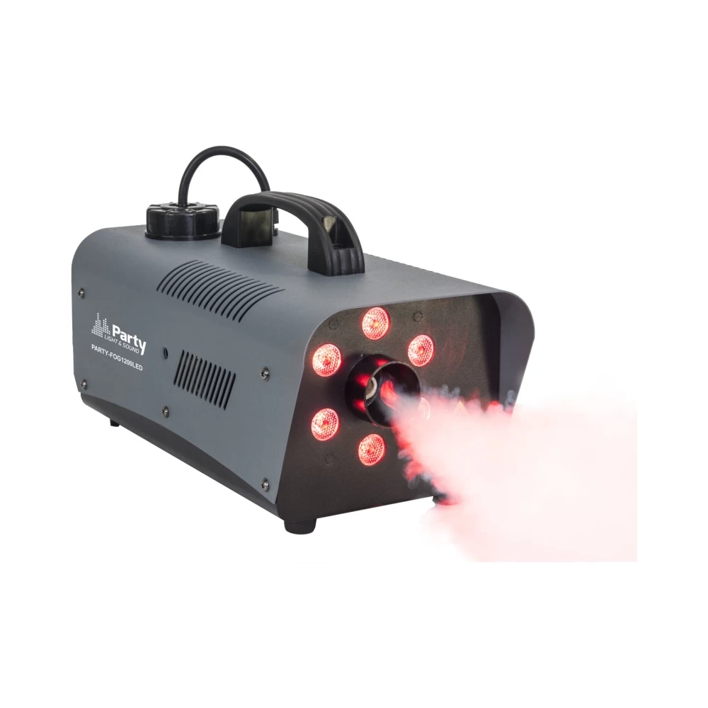 Επαγγελματική μηχανή ομίχλης-καπνού με Ασύρματο / Ενσύρματο Χειριστήριο 1200watt Afx PARTY-FOG1200 LED