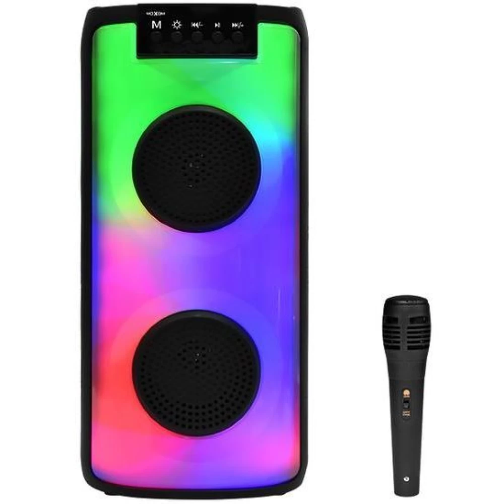  Ηχείο karaoke   2x 4″ 30W Bluetooth/USB/TF  Μαύρο MX-SK44
