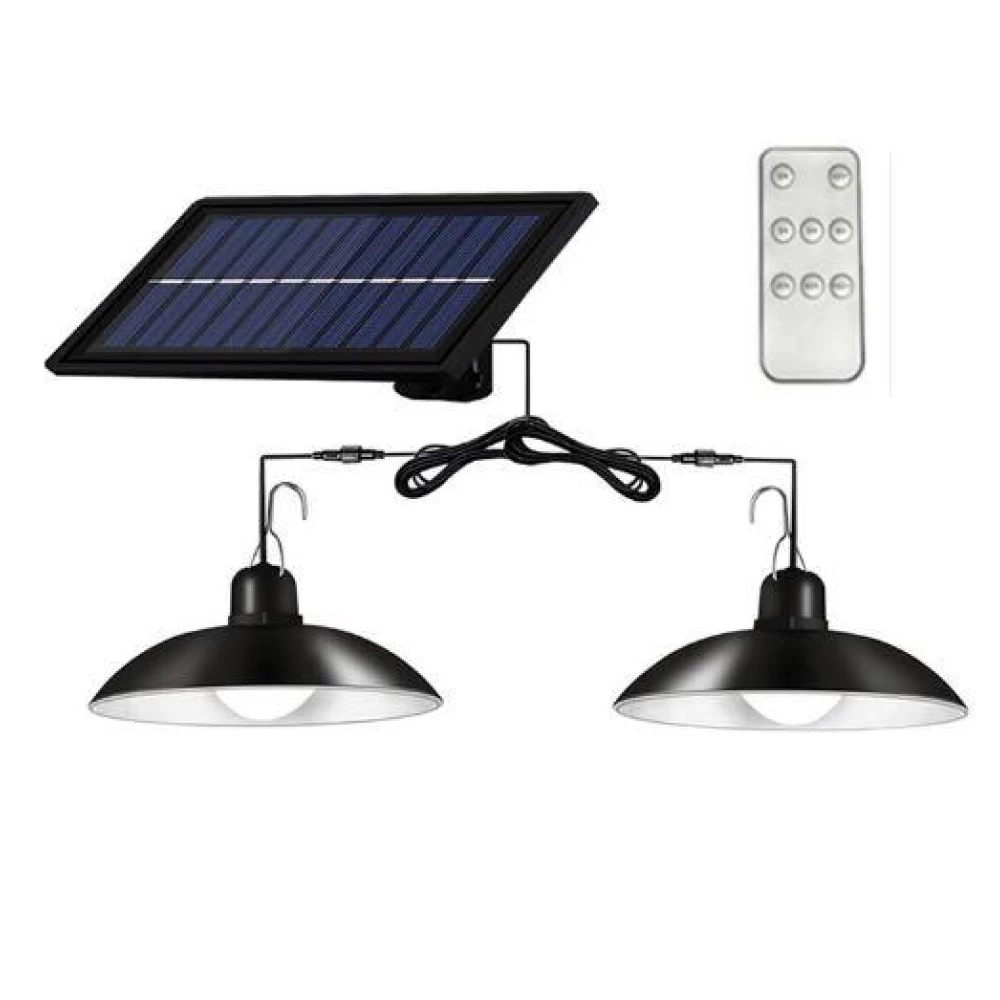 Ηλιακά φωτιστικά οροφής με πάνελ & τηλεχειριστήριο Andowl Q-LD031