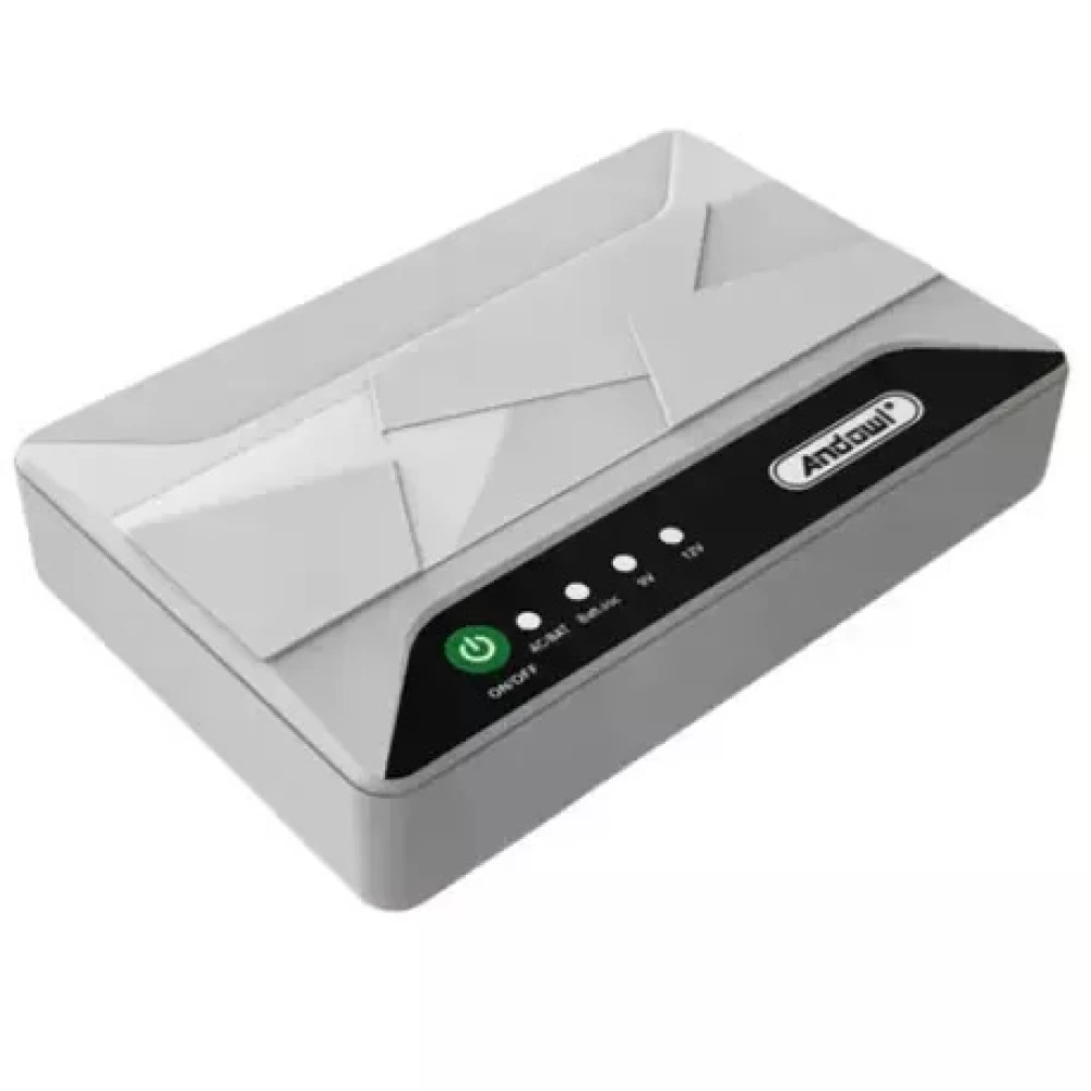 Δικτυακό Φορητό Mini DC UPS 12000mah RJ-45 ANDOWL Q-UP700