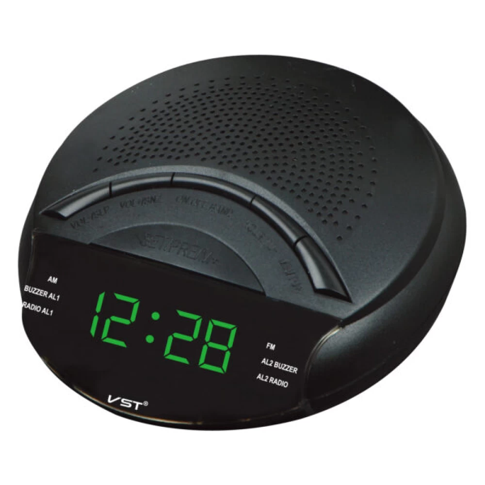 Επιτραπέζιο Ψηφιακό Ρολόι - Ξυπνητήρι με ράδιοφωνο led  VST-903