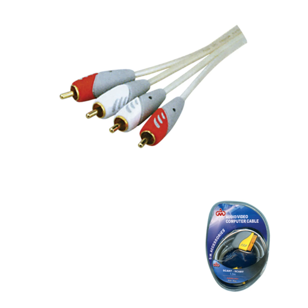 Καλώδιο Rca-Rca 3 μέτρα DM3016-07-3