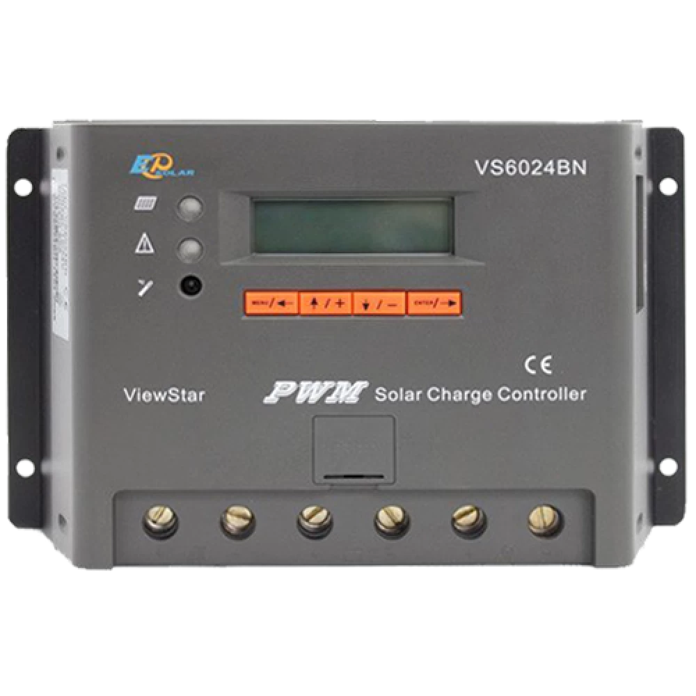 Ρυθμιστής φόρτισης φωτοβολταϊκών PWM 12V/24V - 60A VS6024BN 