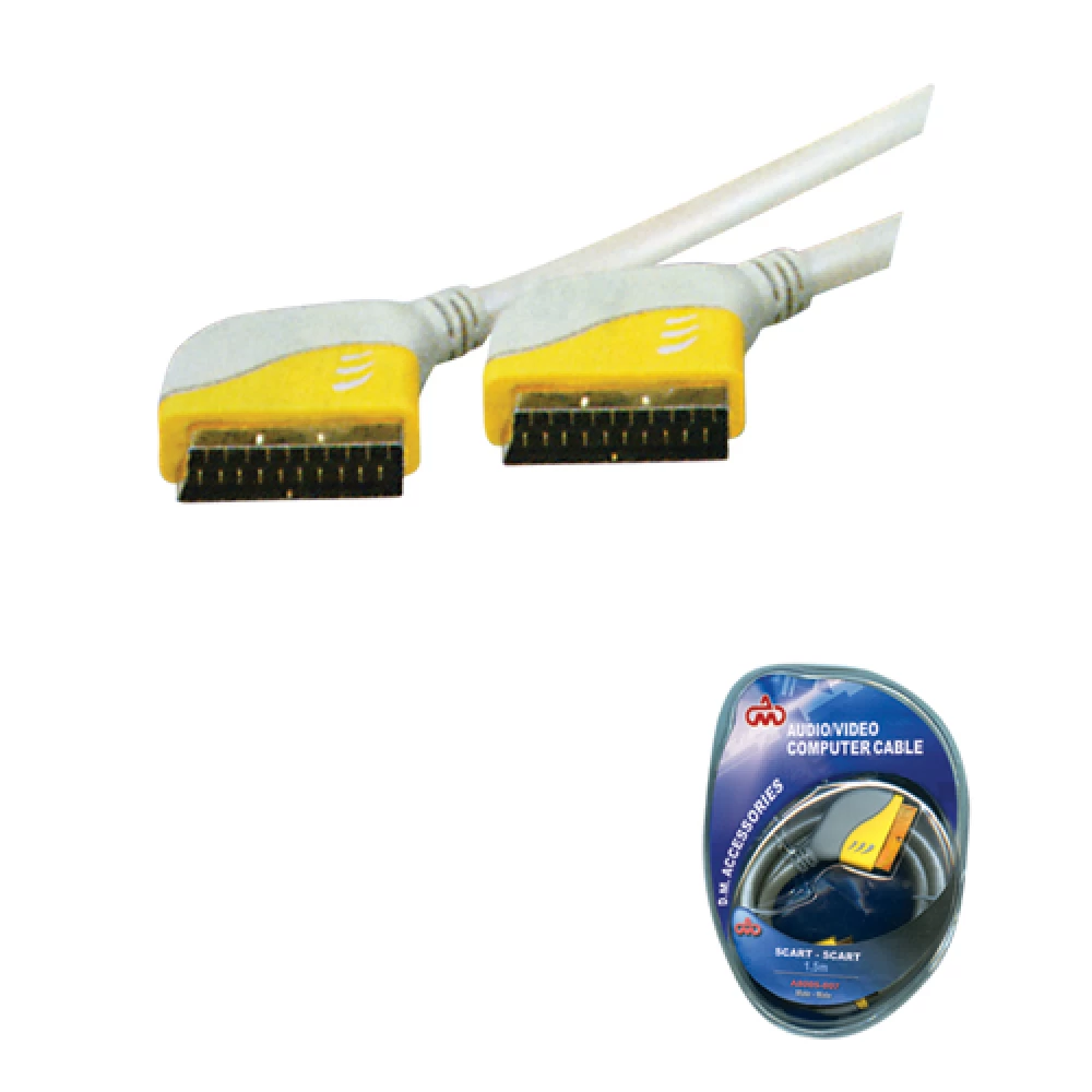 Καλώδιο Scart 1.5 μέτρα  Oem DM8005-07