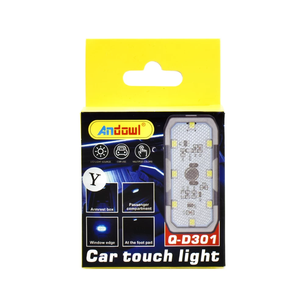 Φωτιστικό LED Αφής Λευκού Φωτισμού για Αυτοκίνητο Andowl 