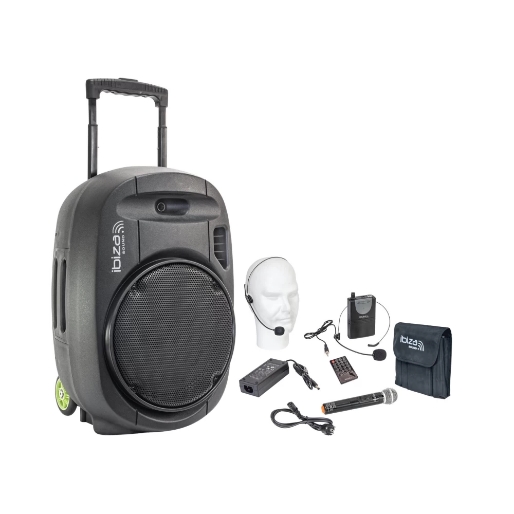 Φορητό Σύστημα  αυτόνομο Karaoke  Ibiza  700W PA με USB  PORT12VHF-MKII TWS