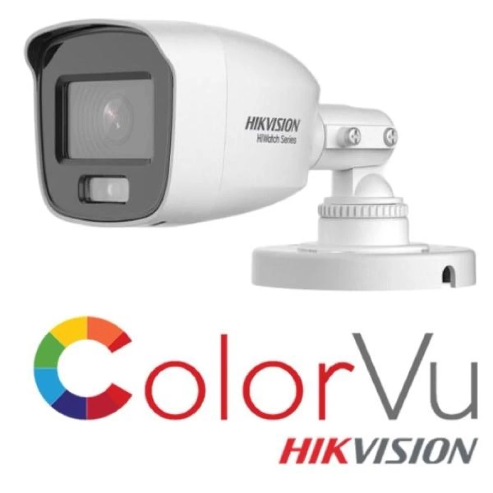 Κάμερα BULLET 2 MP 2.8 mm Up to 20 m IP66   HIKVISION/HiWatch/TURBO HD ColorVu  HWT-B129-M