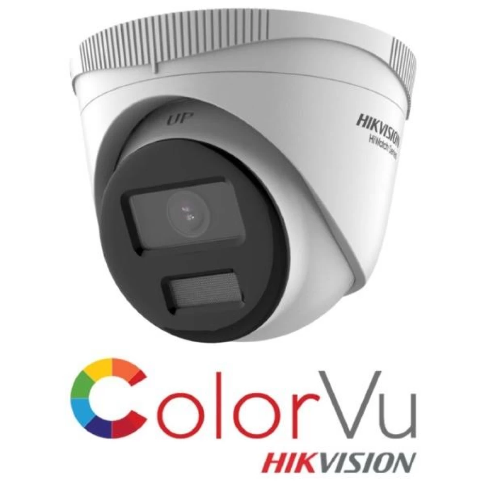 Κάμερα DOME 4MP 2.8mm up to 30m IR Range ColorVU Hikvision/HiWatch HWI-T249  
