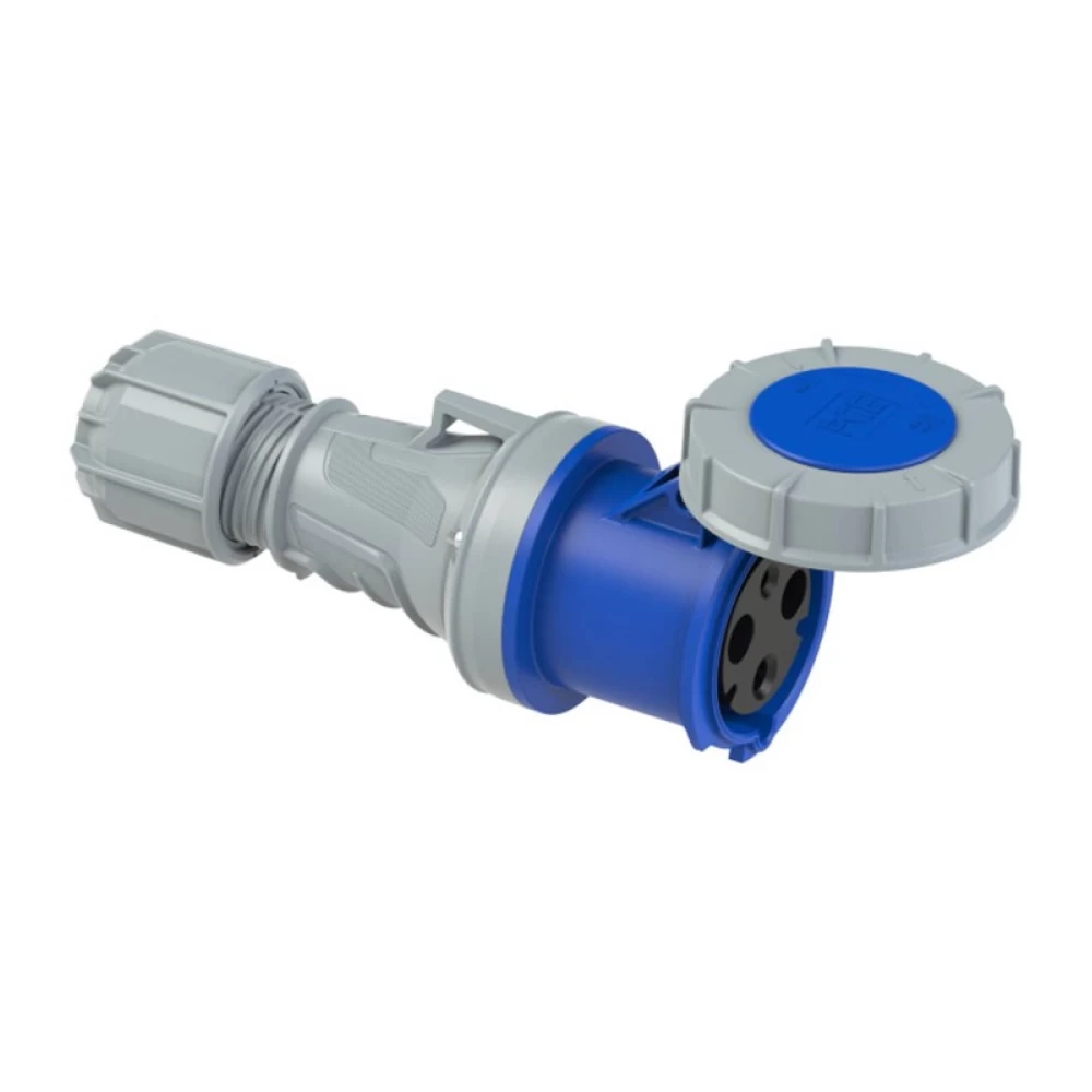 Βιομηχανική πρίζα θηλυκή 3P 63A IP67 233-6 PCE