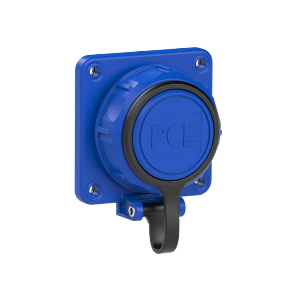 Πρίζα πίνακα θηλυκή 2P 16A με καπάκι IP68 20351-8b PCE