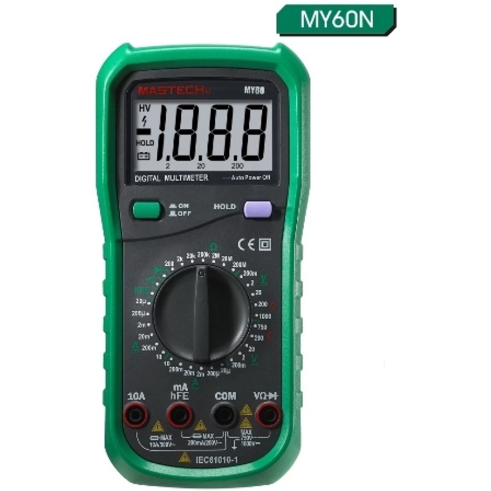 Όργανο πολύμετρο ψηφιακό  Mastech MY-60N