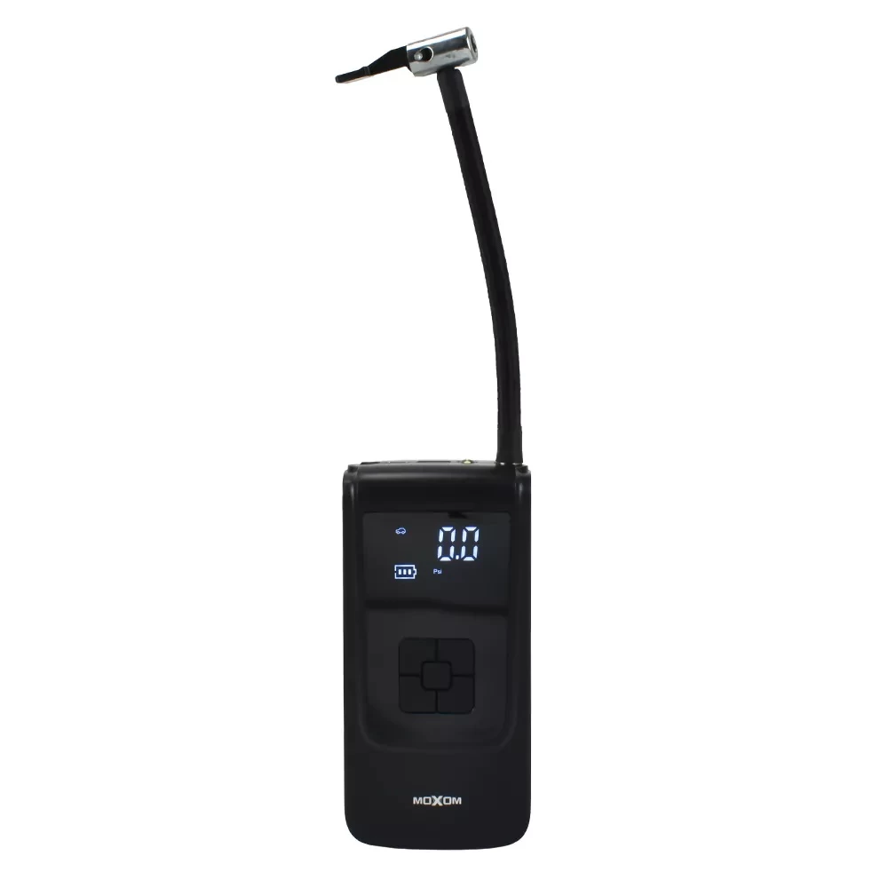  Φορητή αντλία αέρα 4000mAh και Power Bank  μαύρο Moxom MX-AC01