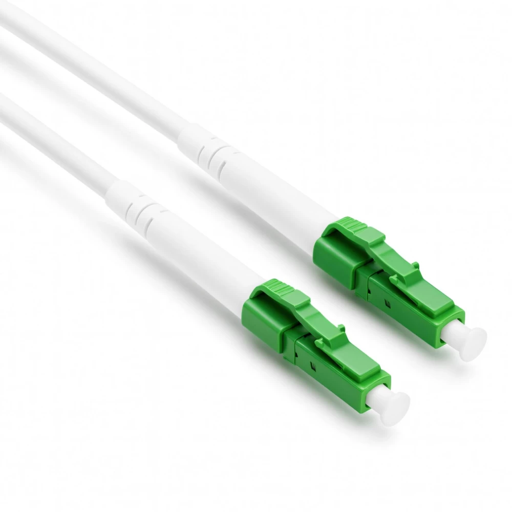 Καλώδιο οπτικής ίνας λευκό ST-OP0117 LC/APC 20m (patchcable) SINGLE MODE (OS2) FTTH ΛΕΥΚΟ 